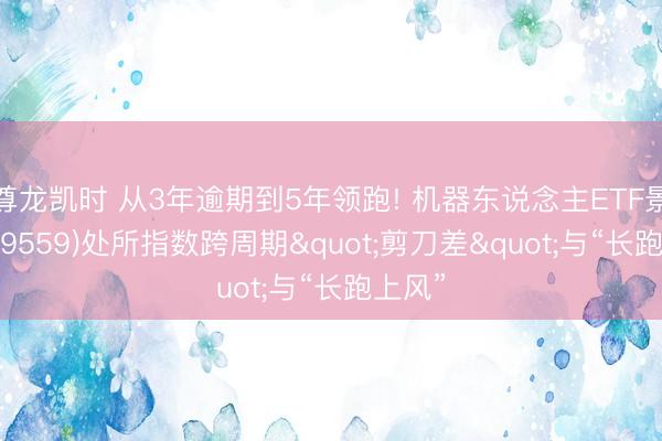 尊龙凯时 从3年逾期到5年领跑! 机器东说念主ETF景顺(159559)处所指数跨周期"剪刀差"与“长跑上风”
